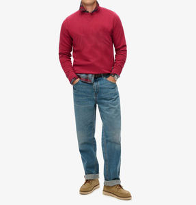Sweat-shirts d'hiver à manches longues pour hommes, personnalisables avec votre marque, nouveau style, unis, teints, services OEM ODM - Product Image 3