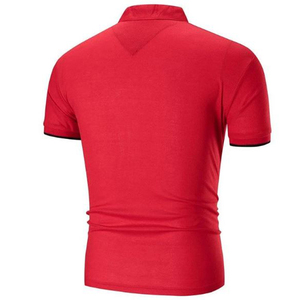 Camiseta Polo de Alta Calidad con Logotipo Personalizado para Hombre, de Secado Rápido, Manga Corta, Deportiva, Casual, para Golf - Product Image 4