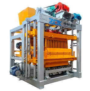 Machine à fabriquer des blocs entièrement automatique ZCJK pour briques creuses/solides/de <span class=keywords><strong>pavé</strong></span>, usine de blocs de béton et de ciment QTJ4-20A - Product Image 1