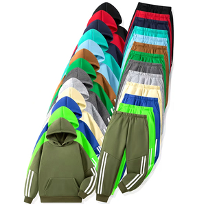Best Price New Fabric Breathable Men Tracksuit Set Wholesale Plain Blank Custom Made Zipper Tracksuits For <b>Boys</b> - Product Image 1