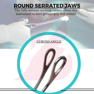 Herramienta Reutilizable de Moda para Perforaciones Corporales Quirúrgicas, Pinzas de Acero Inoxidable de Alta Calidad para Tatuajes y Perforaciones de Nariz, Oreja y Labio - Product Image 2