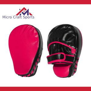 Équipement professionnel de boxe : Palettes de frappe en cuir personnalisées pour l'entraînement de boxe et d'arts martiaux – Qualité pakistanaise - Product Image 6