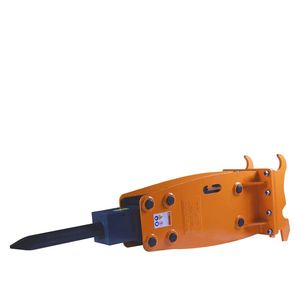 Martello Demolitore Idraulico per Escavatore/Terna da 7 Tonnellate con Attacco Rapido, Scalpello a Punta da 2 3/4 Pollici, 838 J Impact Energy TMG HB7 - Product Image 2