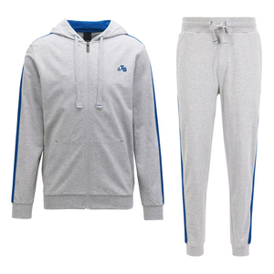 Trajes Deportivos de Otoño para Hombre de Marca Privada, Logotipo Personalizado, 100% Algodón, Transpirables, Ligeros, de Secado Rápido, Tallas Grandes - Product Image 2