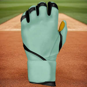 Guantes de Béisbol de Cuero Personalizados, Transpirables, Antideslizantes, con Agarre Premium, Duraderos, Ambidiestros, Cierre de Gancho y Bucle, Logotipo OEM ODM - Product Image 5