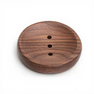 Handmade Wholesale Custom Logo Hot Sale Natural Color Wood Soap Box for Bathroom Soap Holder - Product Image 1