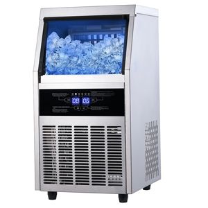 Macchina Professionale per Produzione Ghiaccio in Acciaio Inox 90/110LBS/24H con Funzione Autopulente - Product Image 3