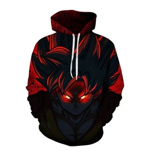 Sudadera con Capucha Dragon Ball Z DBZ Goku 3D Super Saiyan, Sudadera con Estampado, Chaqueta, 100% Algodón, Forro Polar, Invierno - Product Image 5