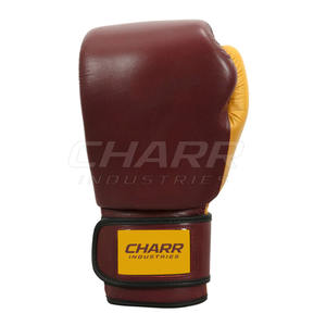 Guantes de Boxeo de Cuero con Cierre Ajustable de Velcro y Antideslizantes para Entrenamiento y Prácticas Seguras de Alta Calidad - Product Image 3