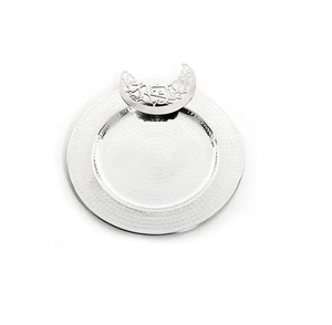 Plateau de service et de rangement élégant pour table, gadget de cuisine, plateau de service en acier inoxydable, passe au lave-vaisselle, avec poignée - Product Image 2