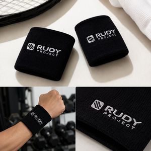 <b>Customizable</b> embroidered logo <b>wristband</b> Luxury thin cotton sports <b>wristband</b> Terry <b>wristband</b> keep warm function - Product Image 4