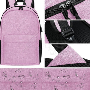 Custom Logo Strong Stitching Multi-Pocket Design Polyester Zipper Water-Proof <b>Large</b> <b>Capacity</b> Travel <b>Backpack</b> for Laptop Hiking - Product Image 2