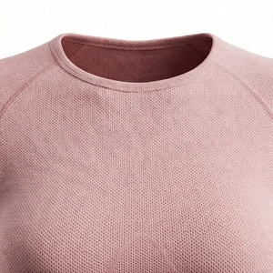 Traje de Yoga para Mujer Tallas Grandes con Cinturón de Encaje Lavado a Color Personalizado, Conjunto Deportivo de Dos Piezas de Secado Rápido y Transpirable con Sujetador Deportivo - Product Image 4