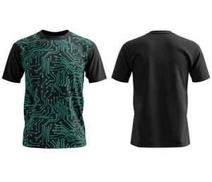 T-shirt imprimé par sublimation, design graphique haute résolution |   Tailles pour hommes, femmes et jeunes |   Vêtements de sport légers et à séchage rapide - Product Image 4