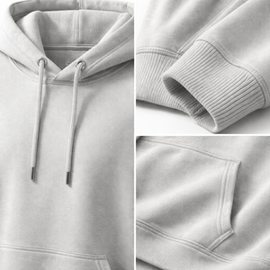 Ventes en gros de sweats à capuche surdimensionnés personnalisés pour hommes - Fournisseur et fabricant respectueux de l'environnement - Product Image 4