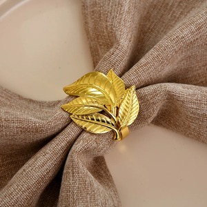 Anneaux de serviette en bambou, forme d'anneau, largeur 4,5 cm, décoration de table de mariage bohème, écologique - Product Image 2