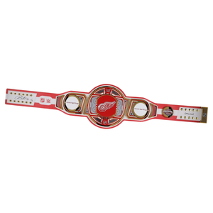 Custom Detroit Red Wings Championship Belt Limited Edition NHL Tribute Belt High Quality Sports Memorabilia Collector's Gifts - Product Image 6