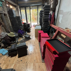 Plateaux en laque OEM ODM en gros, ensemble de plateaux de luxe en bois pour aliments, plateaux de service personnalisés du Vietnam - Product Image 6