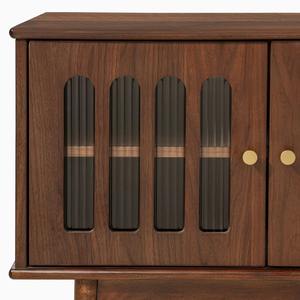 Modern Wood Living Room Cabinet with Flat Panel Doors for Stylish House Storage <b>Sideboard</b> for Home Bedroom and Entryway - Product Image 3