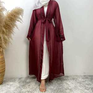 2026 High Quality Islam Fashion Women New Arrival High Quality Plus Size Long Sleeve <b>Islamic</b> <b>Clothing</b> Ladies Elegant Abaya - Product Image 3