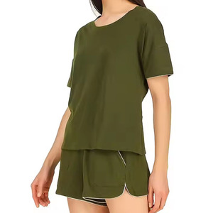 Conjuntos de Ropa de Mujer de Moda 2026, Conjuntos de 2 Piezas, Camisetas con Estampado Gráfico, Conjuntos Cortos para Mujer, Conjunto de Dos Piezas, Verano 2026 - Product Image 3
