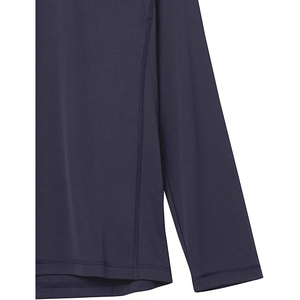 Haut de bain athlétique à manches longues Performance pour homme, bleu marine foncé, anti-UV UPF 50, séchage rapide - Product Image 5