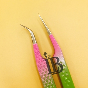 Offres Exceptionnelles : Pinces à Épiler Ombrées en Vison Écologique – Meilleures Ventes pour Extensions de Cils et Faux Cils (avec Logo) - Product Image 6