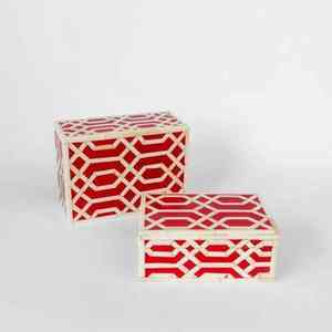 Boîte de rangement pour bijoux en os incrusté de haute qualité, boîte de rangement moderne en os incrusté, boîte à souvenirs multifonctionnelle pour la décoration de la maison - Product Image 5