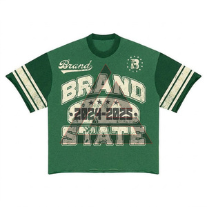 ชุดลำลองผู้ชายสุดฮิต ชุดวอร์มฤดูร้อน ลายฟอกสี ชุดเซ็ต 2 ชิ้น เสื้อยืดครอปพิมพ์ลาย และกางเกงขาสั้น - Product Image 2