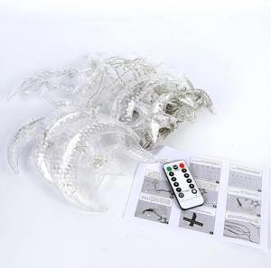 Christmas Waterproof LED <b>Curtain</b> with Copper String <b>Lights</b> for Home Decoration-20m Length - Product Image 4