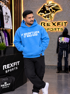 Sweat-shirt à capuche surdimensionné personnalisé pour homme, en molleton épais imprimé, style streetwear, avec poche kangourou et logo personnalisé - Product Image 3