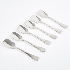Juego de Cucharas de Acero Inoxidable, Acabado Pulido Espejo, Diseño Moderno, Resistentes al Óxido, para Bodas - Product Image 3