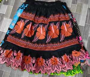 Nueva Llegada: Faldas Plisadas de Poliéster con Estampado Polinesio para Mujer, Prenda de Algodón con Estilo Tribal Tropical Isleño - Product Image 6
