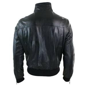 Premium Handmade <b>Mens</b> Genuine <b>Leather</b> <b>Jacket</b> Elegant Streetwear Fashion Durable Soft <b>Leather</b> Everyday Essential - Product Image 3