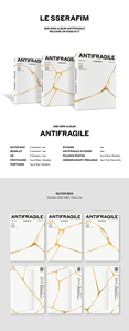 LE SSERAFIM - [ ANTIFRAGILE ] 2ème mini-album KPOP, album le plus vendu en Corée - Product Image 3