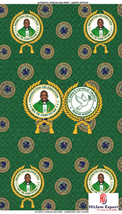 Tela de Poliéster con Diseño de Estampado Africano Personalizado, Material Ligero Impreso por una Cara para Eventos Promocionales y Marca - Product Image 6