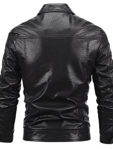 Nouveauté 2026 TOPSHOW – Blousons de moto vintage en cuir véritable imperméables, respirants et coupe-vent pour hommes - Product Image 5