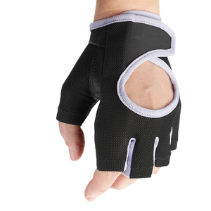 Fingerless Cycling <b>Gloves</b> Men Women UV Protection Anti-Slip Breathable Workout <b>Gloves</b> for Fitness <b>Rowing</b> Fishing - Product Image 3