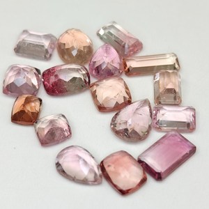 17 Pcs Lot Natural Tourmaline Loose Gemstone Faceted Cut High Quality Multi Tourmaline Stone for Jewelry Making Wholesale - Product Image 4