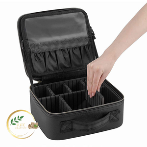 <b>Custom</b> Printed Natural Jute Cosmetic Bag Eco Friendly Makeup Organizer - Product Image 2