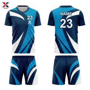 Conjunto de Fútbol de Alto Rendimiento, 100% Poliéster Antiencogimiento, Jersey Deportivo Sólido, Impresión por Transferencia de Calor Personalizada, Transpirable y de Secado Rápido - Product Image 5