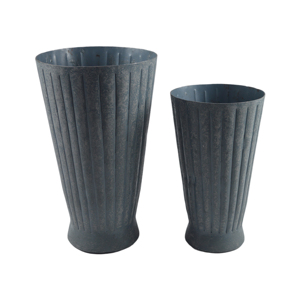 Modern Design <b>Planters</b> With Sky Blue Colored and Painted Finishing Design Flower Pots Best for Garden Decorative Design - Product Image 3