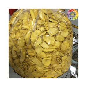 Chips de jackfruit séchées en vrac, fournisseur de collations de fruits tropicaux naturels en gros - Product Image 4