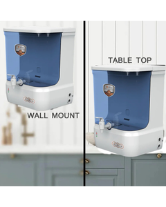 AQUA MARSE BLUE REVERSE OSMOSIS WATER TREATMENT DOMESTIC SYSTEM <b>WALL</b> <b>MOUNT</b> <b>TABLE</b> TOP WATER PURIFIER SYSTEM LED FOOD GRADE - Product Image 6