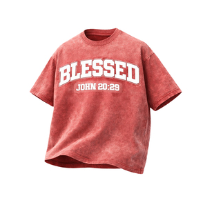 Camiseta Streetwear Vintage con Cuello Redondo, Estilo Baggy, Oversize, Lavado Ácido, Efecto Desgastado, Algodón, Y2K, Hip Hop, Tallas Grandes - Product Image 1