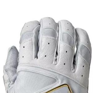 Leather Batting Glove Pair Breathable Knit Wrist Closure Wrist Support Professional Training Unisex Adult Baseball Teams Wear - Product Image 6