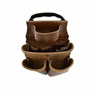 Sacoche latérale de moto en cuir PU noir avec fermeture à boucle pour Harley Cruiser Sportster - Product Image 6