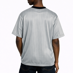 Camiseta Deportiva de Fútbol Americano al por Mayor para Hombre, de Poliéster con Rayas, Logotipo Personalizado, Unisex, Ropa Deportiva para Fanáticos, Fabricante OEM, EE. UU. - Product Image 6