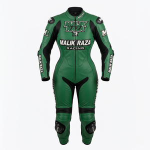Traje de Motocicleta para Mujer Hecho a Medida, Ropa de Carreras de Cuero OEM - Product Image 4