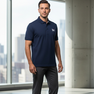 Camisas de Lona para Hombre, Lisas, Personalizables con Logotipo Bordado, Corte Ajustado, Transpirables, Estilo Casual de Negocios, Venta al Por Mayor para Fabricantes - Product Image 6